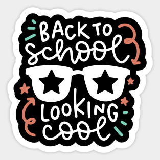 back to school Sticker
